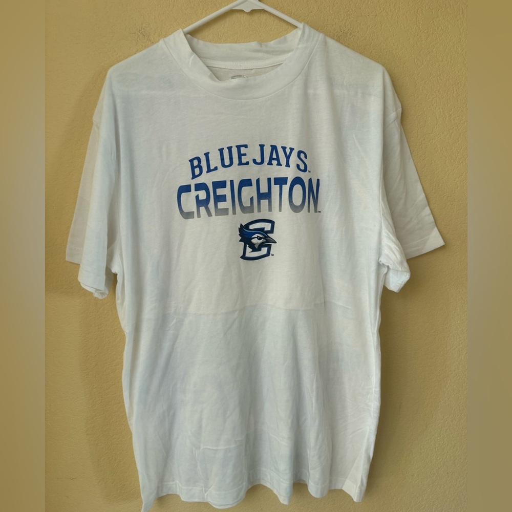 Creighton University Blue Jays Sleep Shirt/T-Shirt NWT Size Large